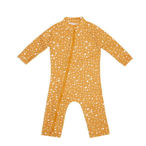 Stonz Sun Suit - Sunflower Spots - Princess and the Pea Boutique