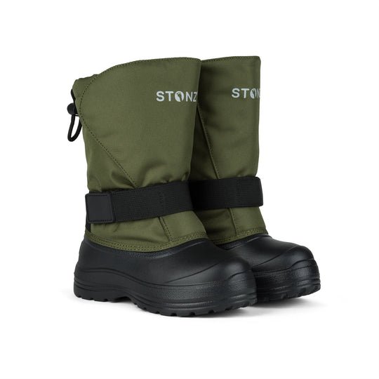 Stonz Trek Kid Snow Boots - Cypress - Princess and the Pea Boutique