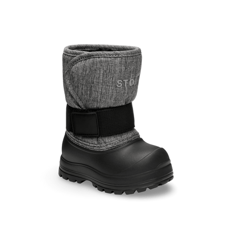 Stonz Trek Toddler Snow Boots - Heather Grey - Princess and the Pea Boutique
