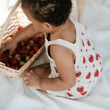 Strawberry Knit Short Set - Princess and the Pea Boutique