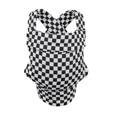 The Monarch Carrier - Ebony Check - Princess and the Pea Boutique