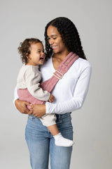 The Monarch Toddler Sling - Mauve Wings - Princess and the Pea Boutique