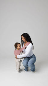 The Monarch Toddler Sling - Mauve Wings - Princess and the Pea Boutique