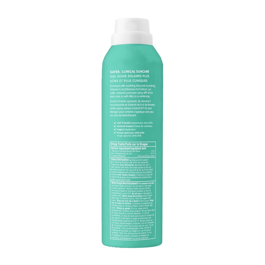 THINK Kids Clear Zinc Sunscreen Spray SPF 50 177ml - Princess and the Pea Boutique