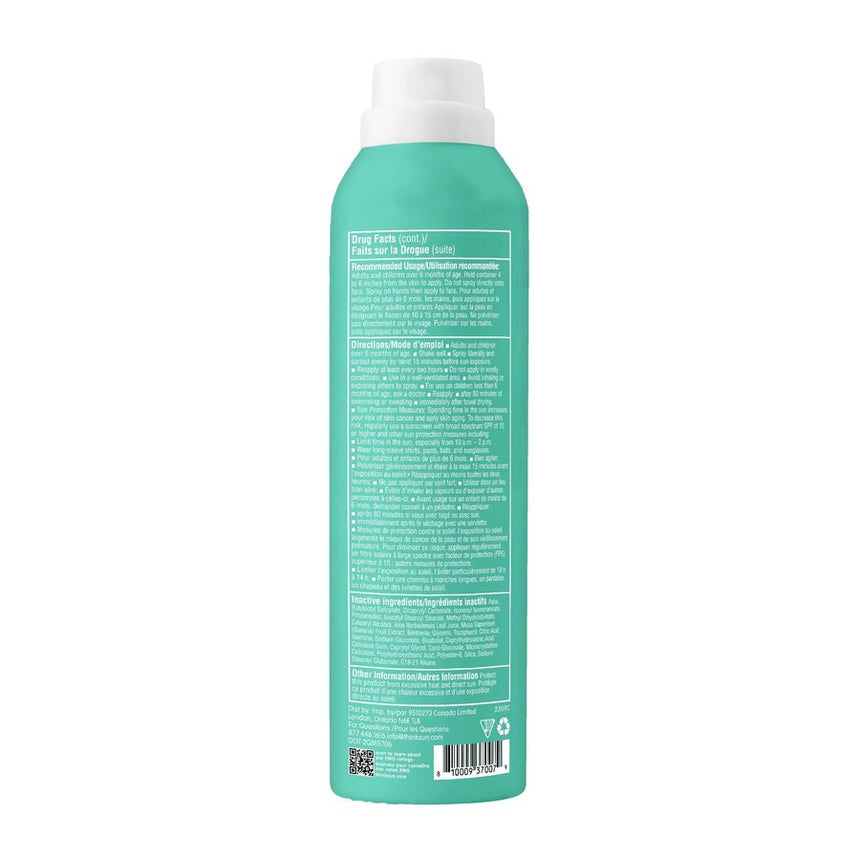 THINK Kids Clear Zinc Sunscreen Spray SPF 50 177ml - Princess and the Pea Boutique