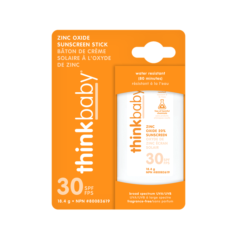 ThinkBaby Baby Mineral Based Sunscreen Stick - Princess and the Pea Boutique