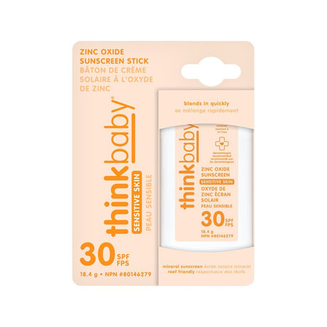 ThinkBaby Baby Sensitive Skin Sunscreen Stick SPF 30 - Princess and the Pea Boutique