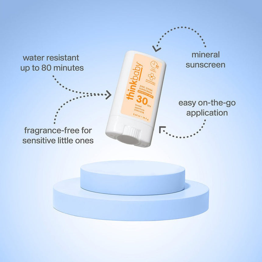 ThinkBaby Baby Sensitive Skin Sunscreen Stick SPF 30 - Princess and the Pea Boutique