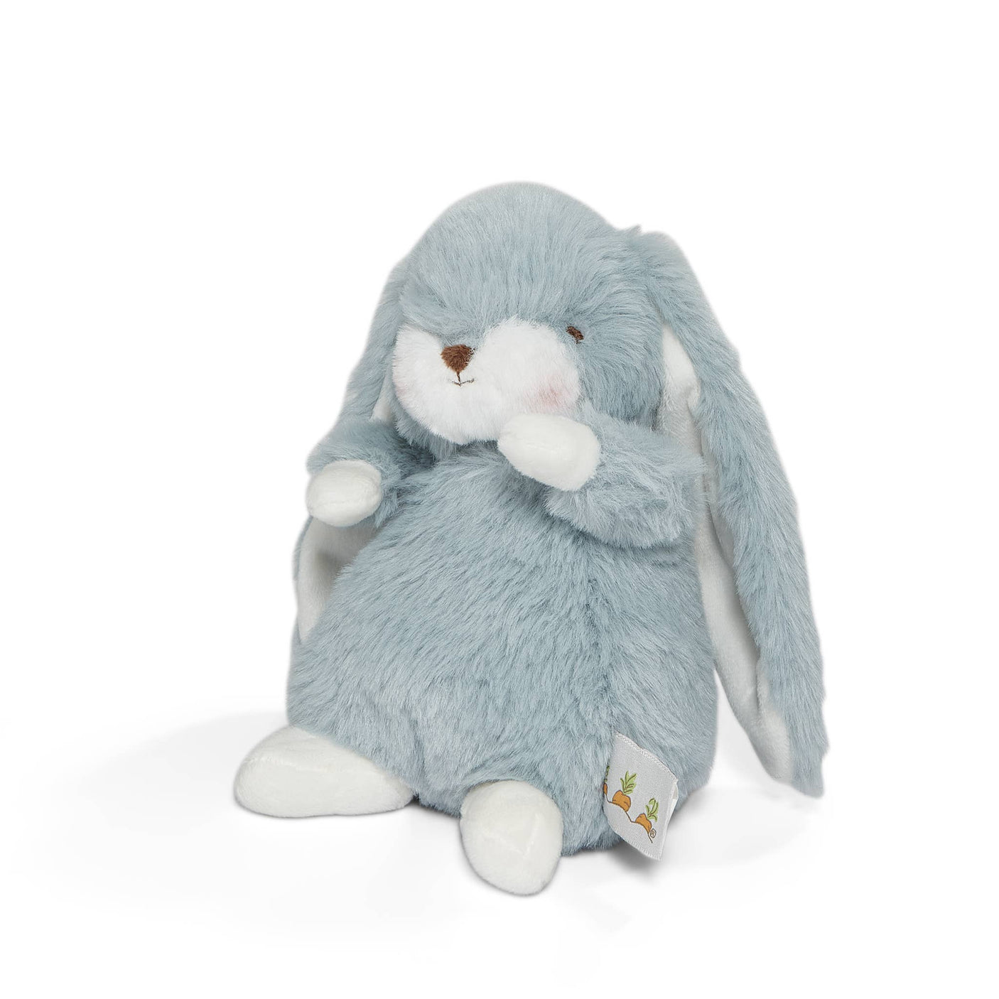 Tiny Nibble 8" Bunny - Stormy Blue - Princess and the Pea Boutique