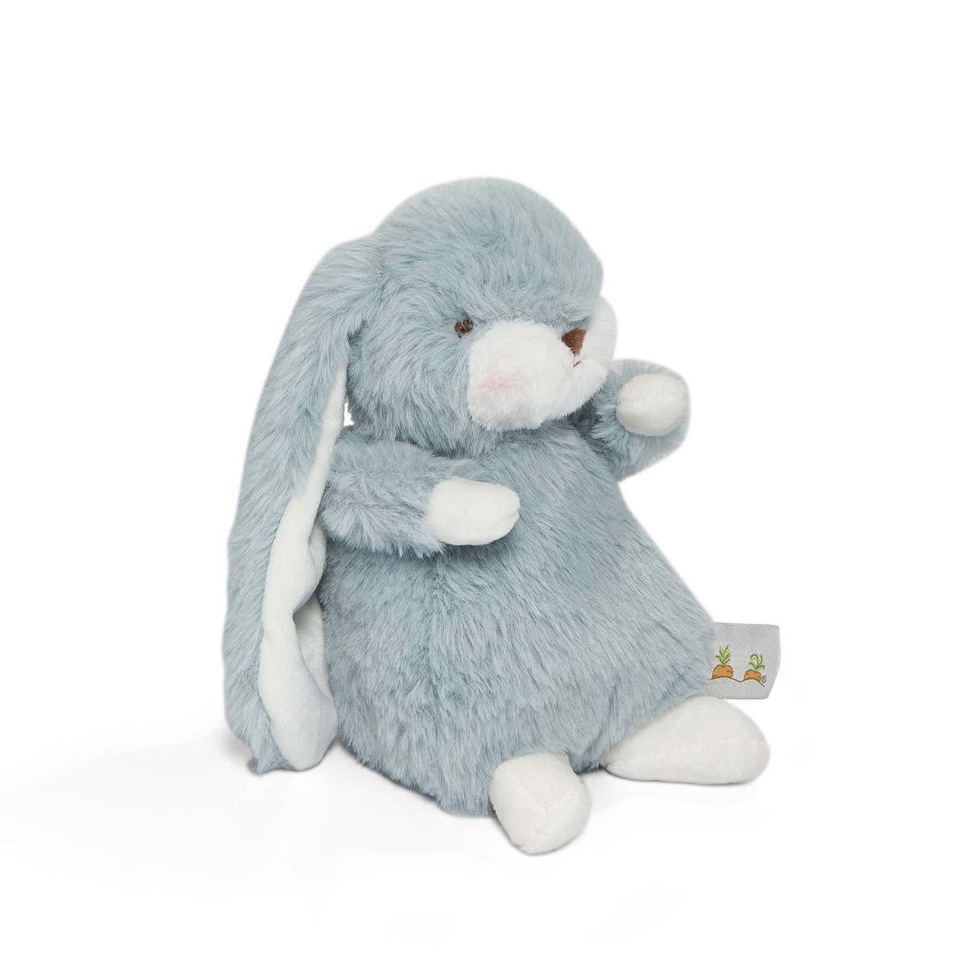 Tiny Nibble 8" Bunny - Stormy Blue - Princess and the Pea Boutique