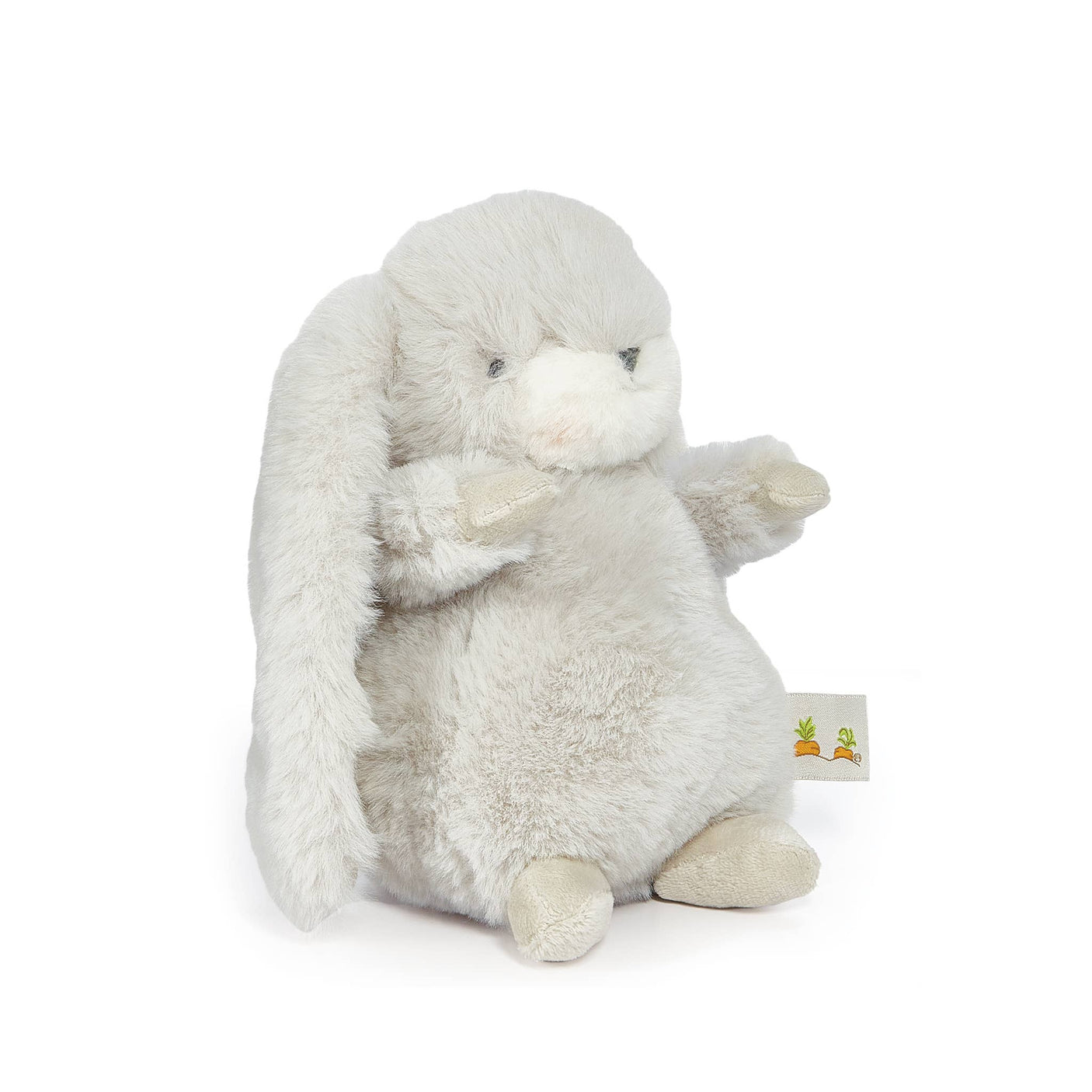 Tiny Nibble 8" Gray Bunny - Princess and the Pea Boutique