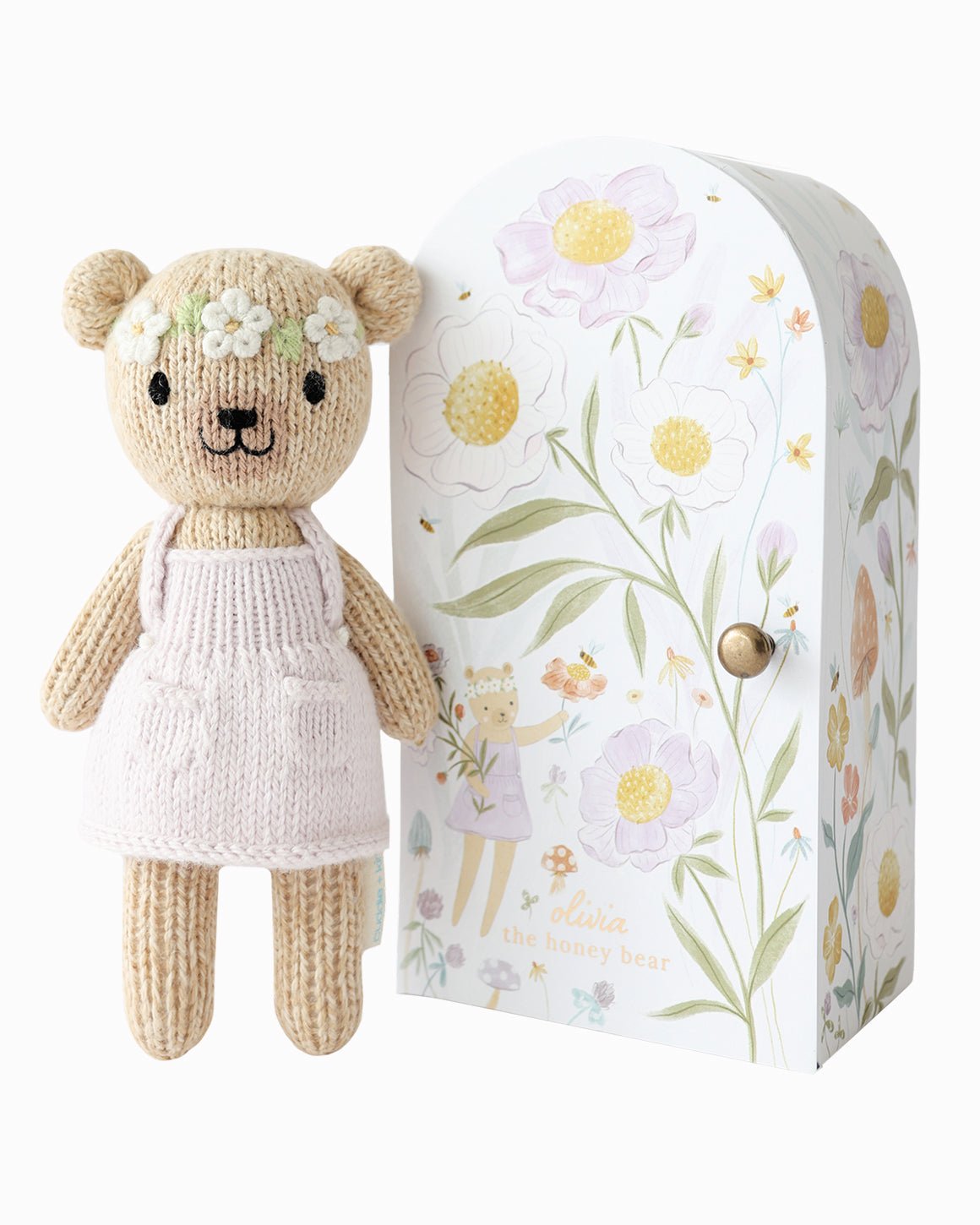 Tiny Olivia the honey bear - Princess and the Pea Boutique