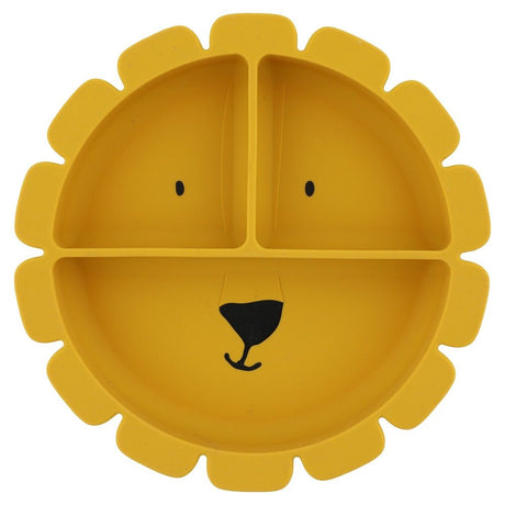 Trixie Silicone divided suction plate - Mr. Lion - Princess and the Pea Boutique