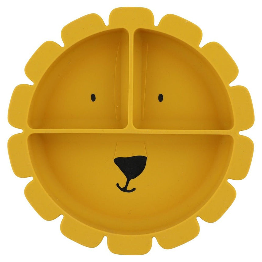 Trixie Silicone divided suction plate - Mr. Lion - Princess and the Pea Boutique
