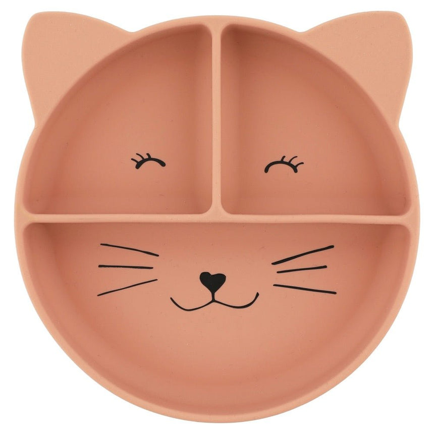 Trixie Silicone divided suction plate - Mrs. Cat - Princess and the Pea Boutique