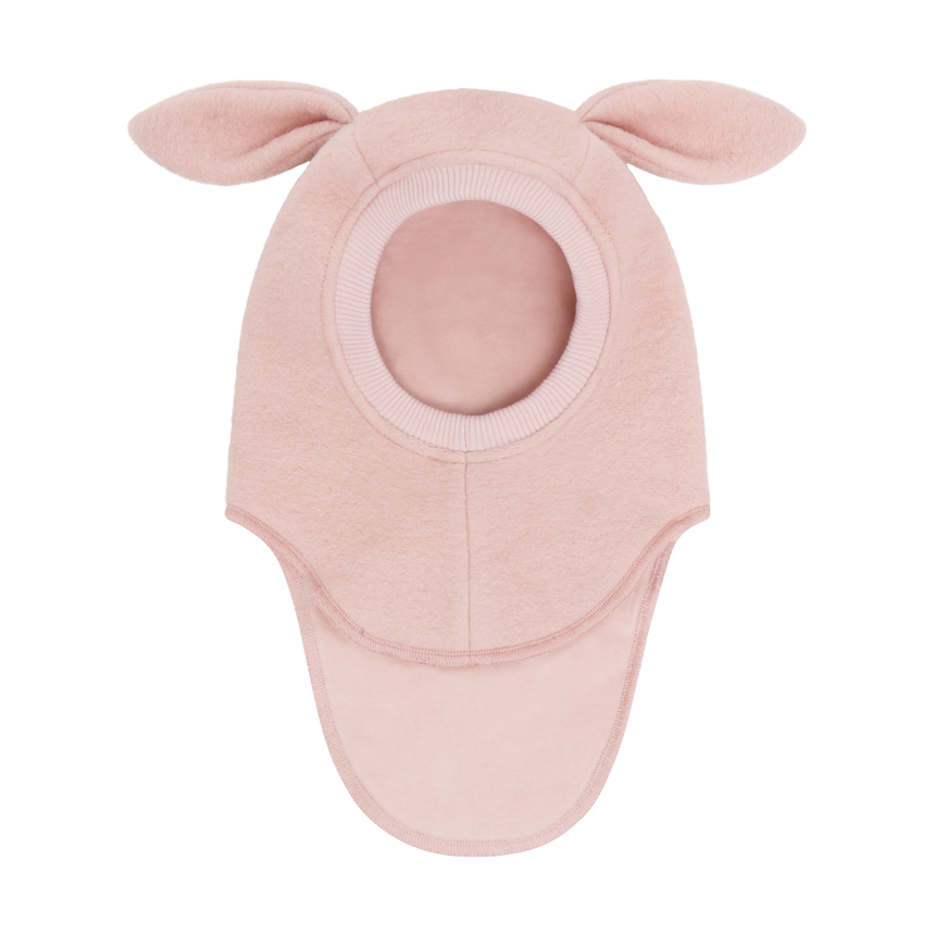 Huttelihut Balaclava Ears Wool - Rose Smoke