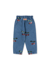 Konges Slojd Magot Sequin Frill Pants - Cherry Sequin