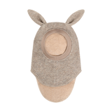 Huttelihut Balaclava Ears Wool - Camel Melange