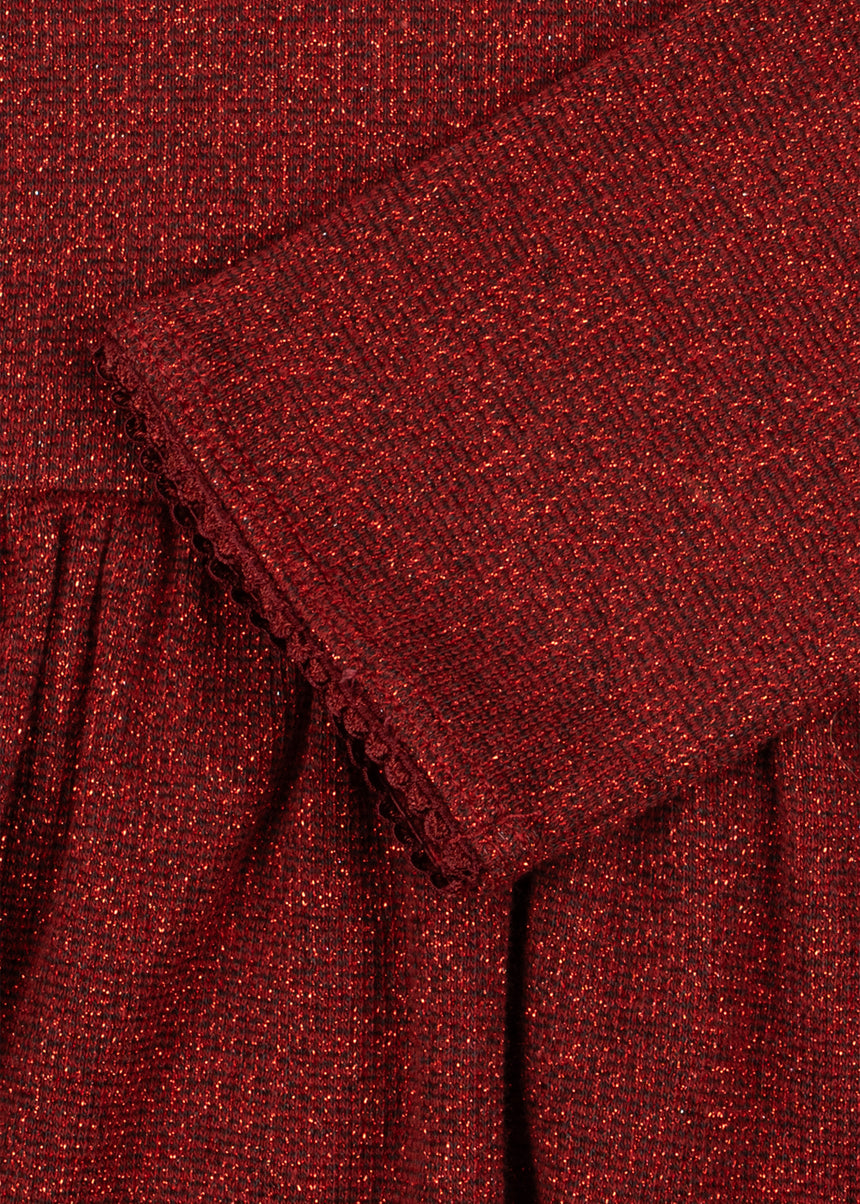 Konges Slojd Roli Dress - Red Dahlia