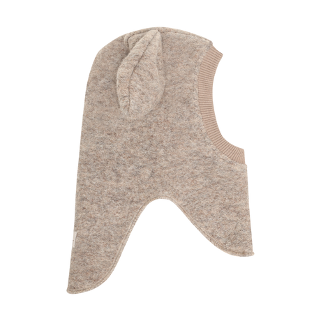 Huttelihut Balaclava Ears Wool - Camel Melange