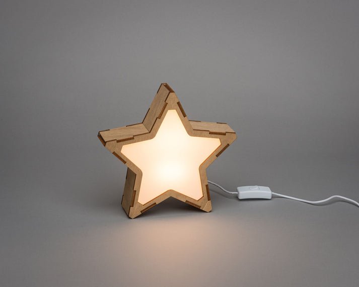 Vintiun Personalized Star Lamp + Lettering Kit - Princess and the Pea Boutique