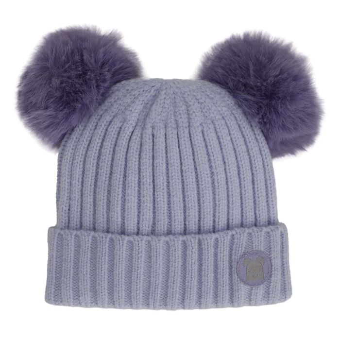 Calikids Soft Touch Knit Baby Hat - Lavender