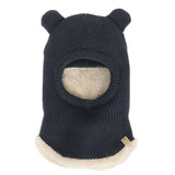 Calikids Knit Balaclava Bear - Black