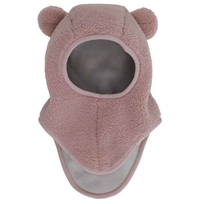Calikids Teddy Bear Balaclava - Misty Rose