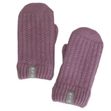 Calikids Soft Touch Knit Mitten - Dusty Orchid