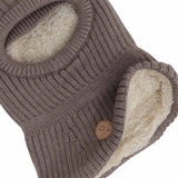 Calikids Knit Bear Soft Touch Balaclava - Mocha