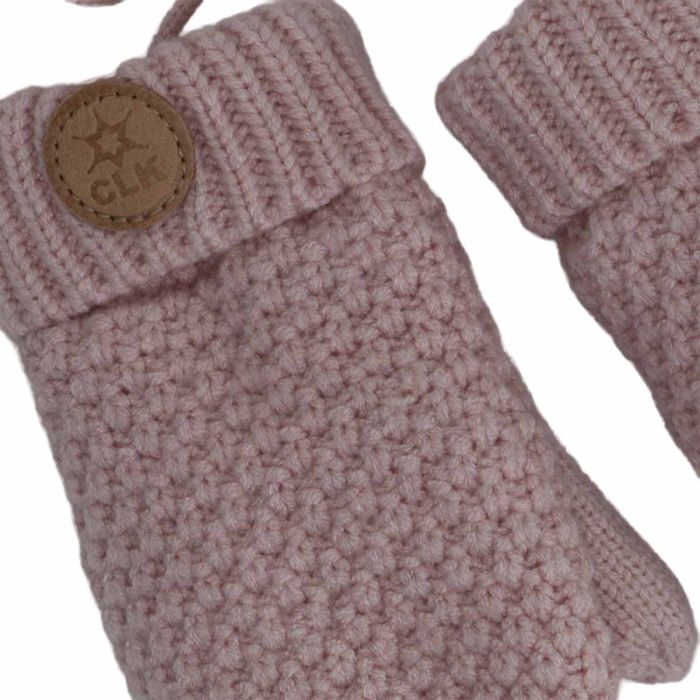 Calikids Soft Touch Knit Mitten - Lotus