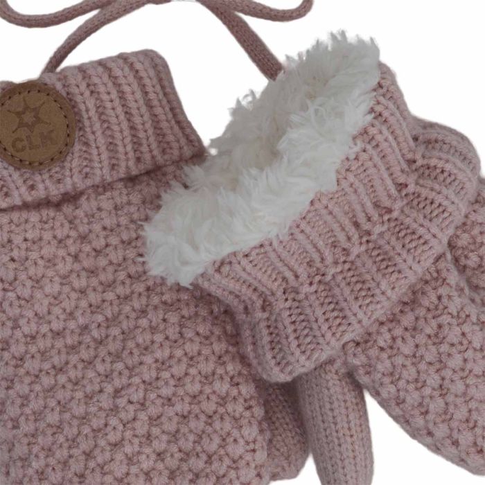 Calikids Soft Touch Knit Mitten - Lotus