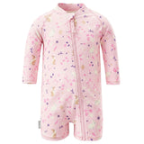 Jan N Jul Kids One Piece UV Sun Suit - Bunny Flowers