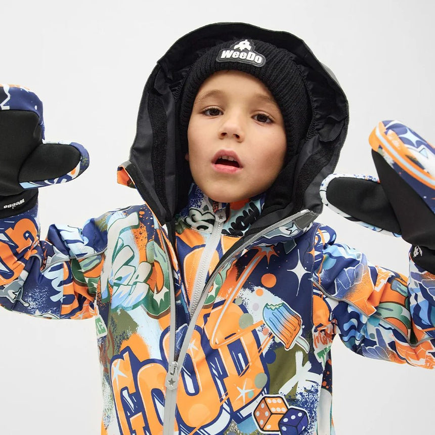 Weedo COSMO Spraypaint Snowsuit - Princess and the Pea Boutique
