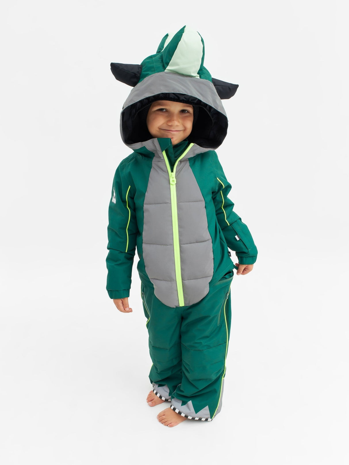 Weedo MONDO Silver Monster Snowsuit - Princess and the Pea Boutique
