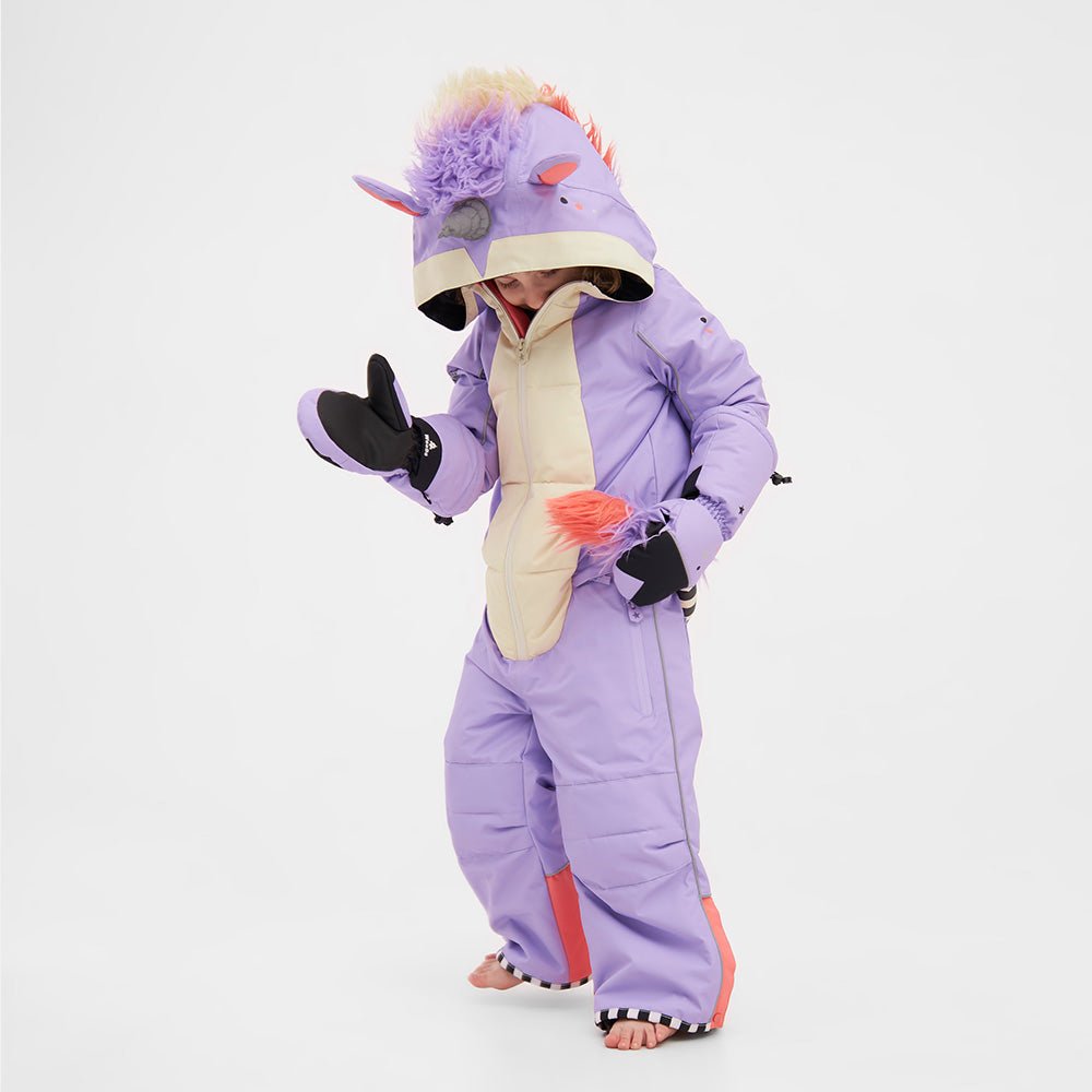 Weedo UNIDO Lila Unicorn Snowsuit - Princess and the Pea Boutique