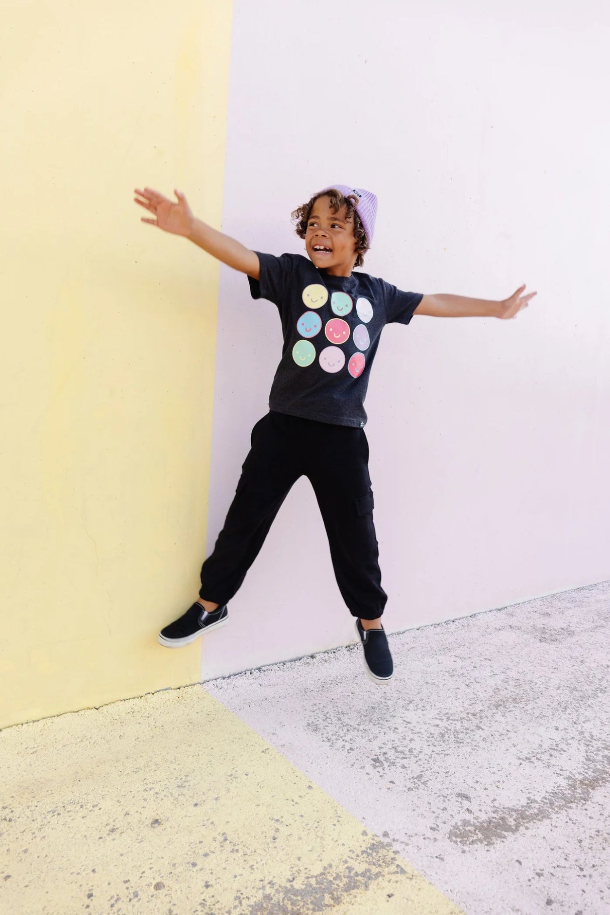 Whistle and Flute Cargo Joggers - Black - Princess and the Pea Boutique
