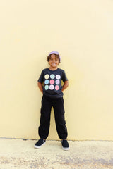 Whistle and Flute Cargo Joggers - Black - Princess and the Pea Boutique