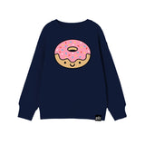 Whistle and Flute Kawaii Donut Sweatshirt - Princess and the Pea Boutique