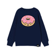 Whistle and Flute Kawaii Donut Sweatshirt - Princess and the Pea Boutique