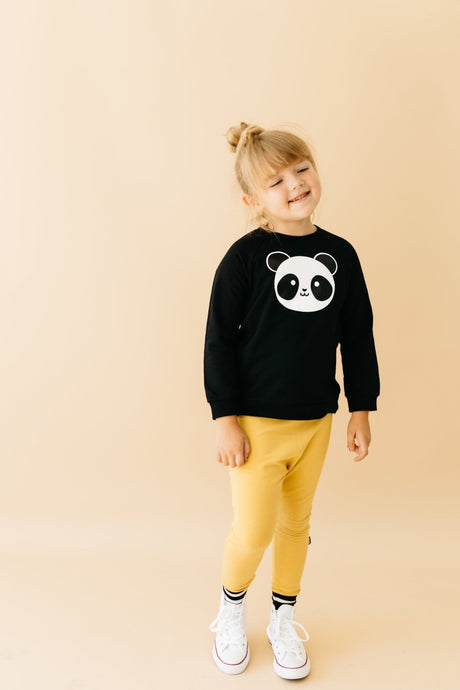 Whistle and Flute Kawaii Panda Sweatshirt - Princess and the Pea Boutique