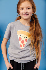 Whistle and Flute Kawaii Pizza T-Shirt - Princess and the Pea Boutique