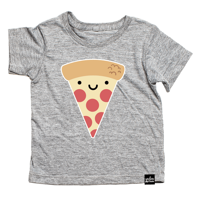 Whistle and Flute Kawaii Pizza T-Shirt - Princess and the Pea Boutique