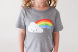 Whistle and Flute Kawaii Rainbow T-Shirt - Princess and the Pea Boutique