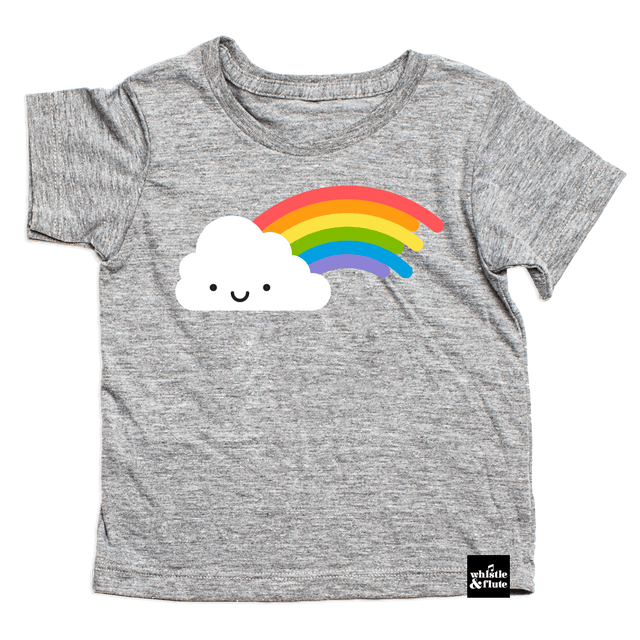 Whistle and Flute Kawaii Rainbow T-Shirt - Princess and the Pea Boutique