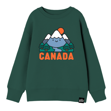 Whistle and Flute Kawaii Soft Mountains Sweatshirt - Princess and the Pea Boutique