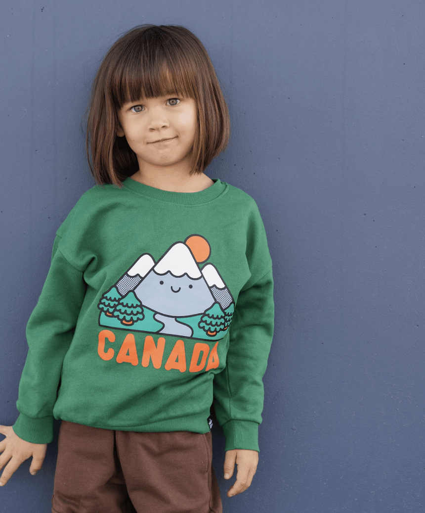 Whistle and Flute Kawaii Soft Mountains Sweatshirt - Princess and the Pea Boutique