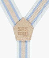 White striped suspenders, child - Princess and the Pea Boutique