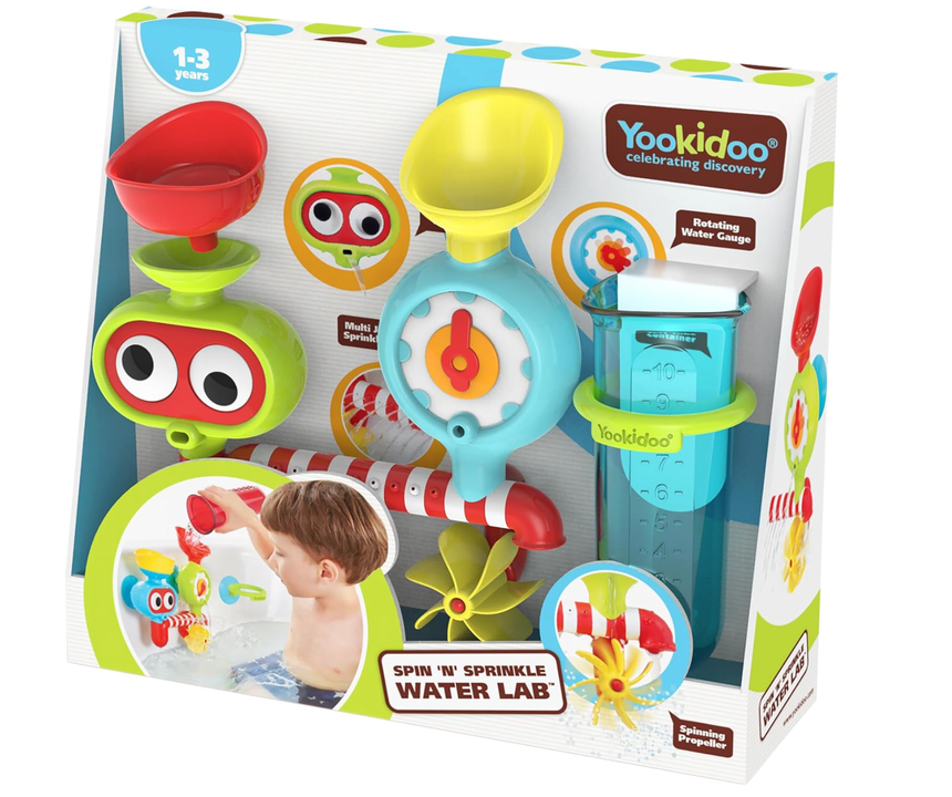 Yookidoo Spin 'N' Sprinkler Water Lab - Princess and the Pea Boutique