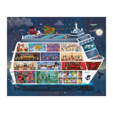 100 & 200 pc - 2 Puzzles - Cruise Ship - Princess and the Pea